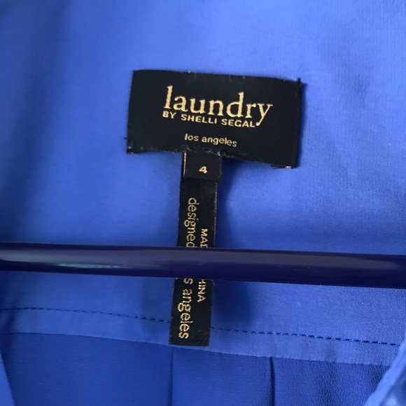 Cornflower blue dress - Picture 3 of 4